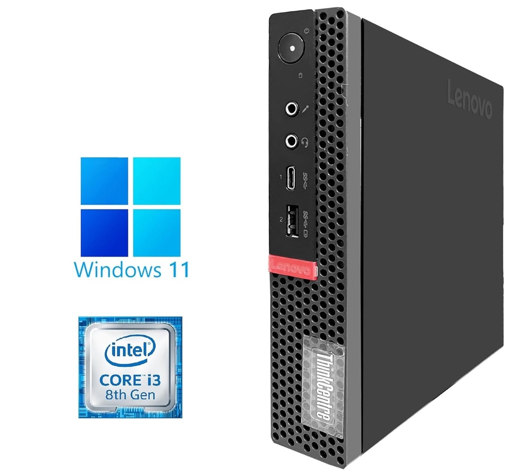 Lenovo ミニPC M720Q/Core i3-8100T/Win11 Pro/MS Office 2024/wifi